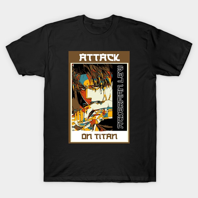 levi ackerman T-Shirt by FIFTY CLOTH